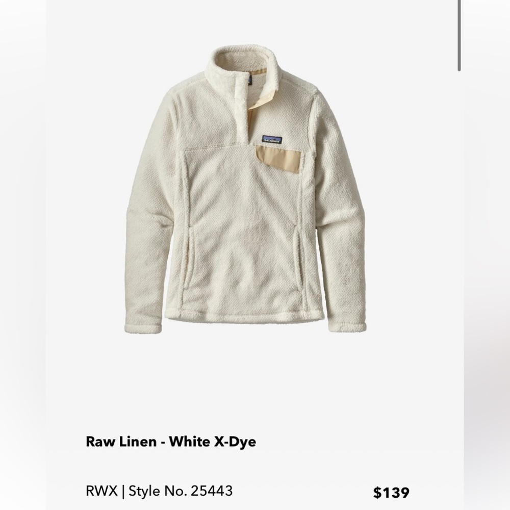 Patagonia Women’s Fleece pullover Medium